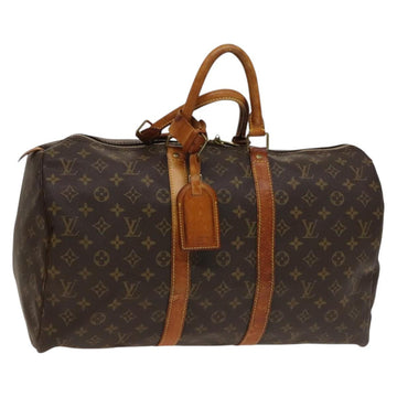 LOUIS VUITTON Monogram Keepall 45 Boston Bag M41428 LV Auth 135859