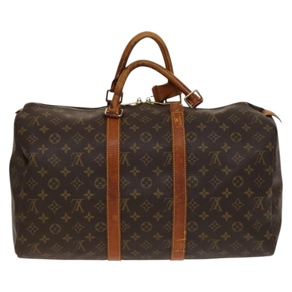 LOUIS VUITTON Monogram Keepall 45 Boston Bag M41428 LV Auth 135859