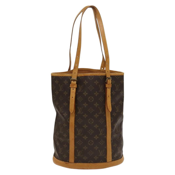 LOUIS VUITTON Monogram Bucket GM Shoulder Bag M42236 LV Auth 135863