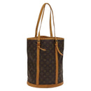 LOUIS VUITTON Monogram Bucket GM Shoulder Bag M42236 LV Auth 135863-2