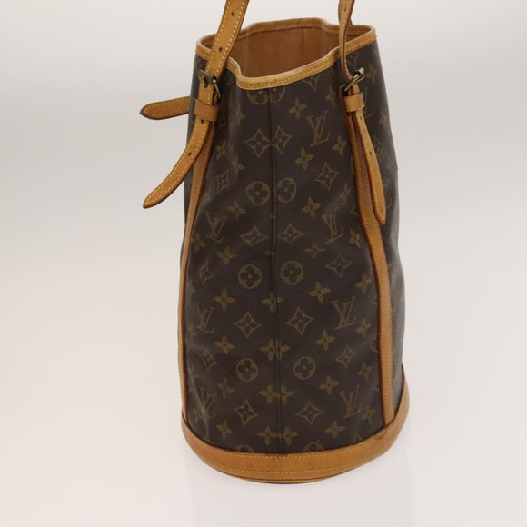 LOUIS VUITTON Monogram Bucket GM Shoulder Bag M42236 LV Auth 135863