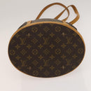 LOUIS VUITTON Monogram Bucket GM Shoulder Bag M42236 LV Auth 135863-5