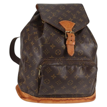 LOUIS VUITTON Monogram Montsouris GM Backpack M51135 LV Auth 135864