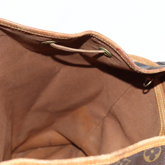 LOUIS VUITTON Monogram Montsouris GM Backpack M51135 LV Auth 135864