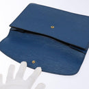 LOUIS VUITTON Epi Montaigne 27 Clutch Bag Blue M52655 LV Auth 135873-8