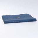 LOUIS VUITTON Epi Montaigne 27 Clutch Bag Blue M52655 LV Auth 135873-5