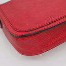 LOUIS VUITTON Epi Saint Cloud GM Shoulder Bag Red M52197 LV Auth 135874-18