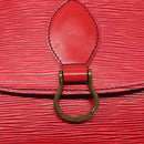 LOUIS VUITTON Epi Saint Cloud GM Shoulder Bag Red M52197 LV Auth 135874-19