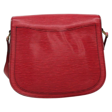 LOUIS VUITTON Epi Saint Cloud GM Shoulder Bag Red M52197 LV Auth 135874 - 0