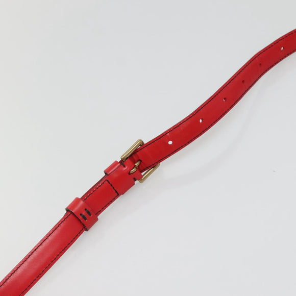 LOUIS VUITTON Epi Saint Cloud GM Shoulder Bag Red M52197 LV Auth 135874