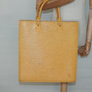LOUIS VUITTON Epi Sac Plat Hand Bag Yellow M52079 LV Auth 135876-20