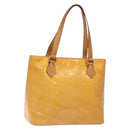 LOUIS VUITTON Monogram Vernis Houston Bag Marshmallow Pink M91302 LV Auth 135881-1