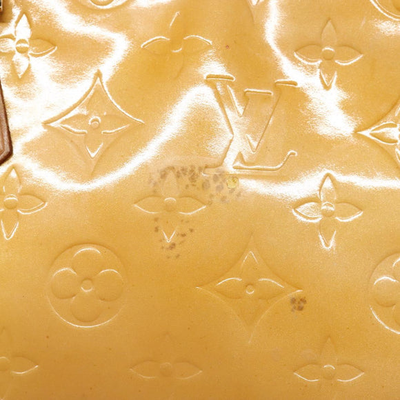 LOUIS VUITTON Monogram Vernis Houston Bag Marshmallow Pink M91302 LV Auth 135881