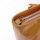 LOUIS VUITTON Monogram Vernis Houston Bag Marshmallow Pink M91302 LV Auth 135881-20