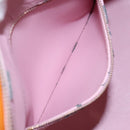 LOUIS VUITTON Monogram Vernis Houston Bag Marshmallow Pink M91302 LV Auth 135881-25