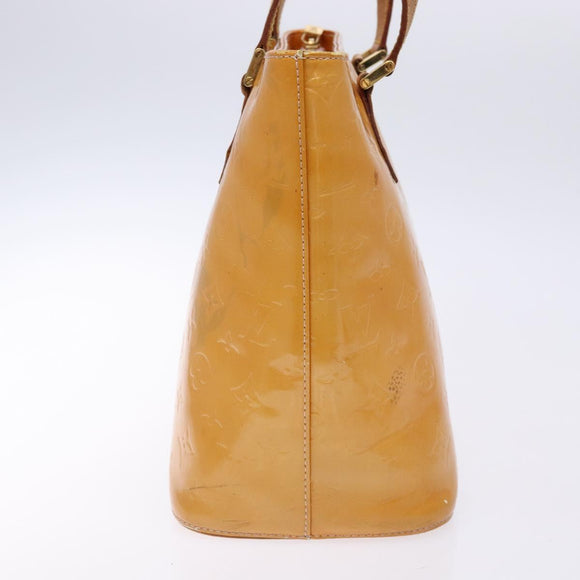 LOUIS VUITTON Monogram Vernis Houston Bag Marshmallow Pink M91302 LV Auth 135881