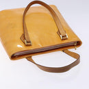 LOUIS VUITTON Monogram Vernis Houston Bag Marshmallow Pink M91302 LV Auth 135881-6