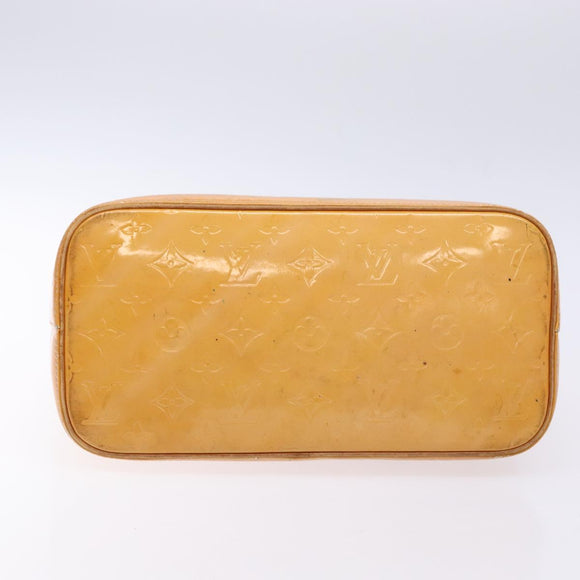 LOUIS VUITTON Monogram Vernis Houston Bag Marshmallow Pink M91302 LV Auth 135881