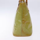 LOUIS VUITTON Monogram Vernis Houston Hand Bag Baby Blue M91005 LV Auth 135883-3