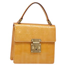 LOUIS VUITTON Vernis Spring Street Hand Bag Marshmallow Pink M91033 Auth 135887-1