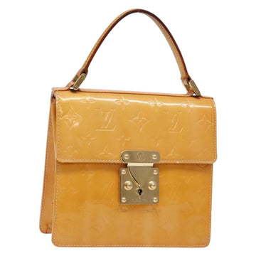 LOUIS VUITTON Vernis Spring Street Hand Bag Marshmallow Pink M91033 Auth 135887