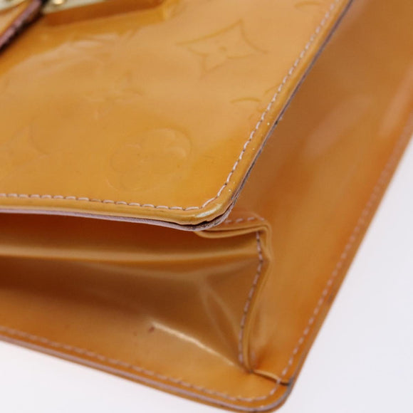 LOUIS VUITTON Vernis Spring Street Hand Bag Marshmallow Pink M91033 Auth 135887