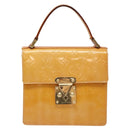 LOUIS VUITTON Vernis Spring Street Hand Bag Marshmallow Pink M91033 Auth 135887-13