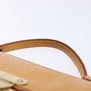 LOUIS VUITTON Vernis Spring Street Hand Bag Marshmallow Pink M91033 Auth 135887-14