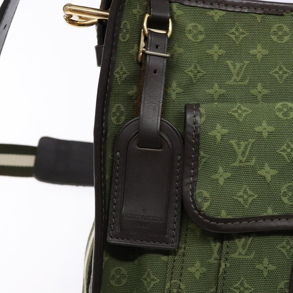 LOUIS VUITTON Monogram Mini Besace Mary Kate Bag TST Khaki M92322 LV Auth 135890