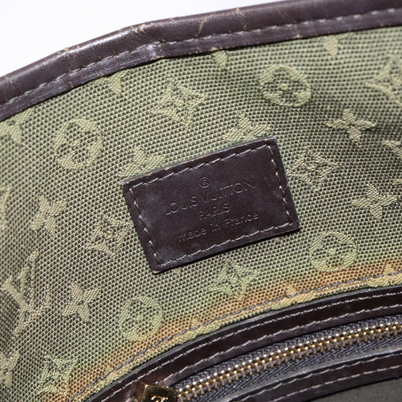 LOUIS VUITTON Monogram Mini Besace Mary Kate Bag TST Khaki M92322 LV Auth 135890