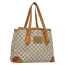 LOUIS VUITTON Damier Azur Hampstead MM Tote Bag N51206 LV Auth 135893-1