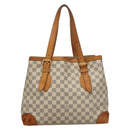 LOUIS VUITTON Damier Azur Hampstead MM Tote Bag N51206 LV Auth 135893-3