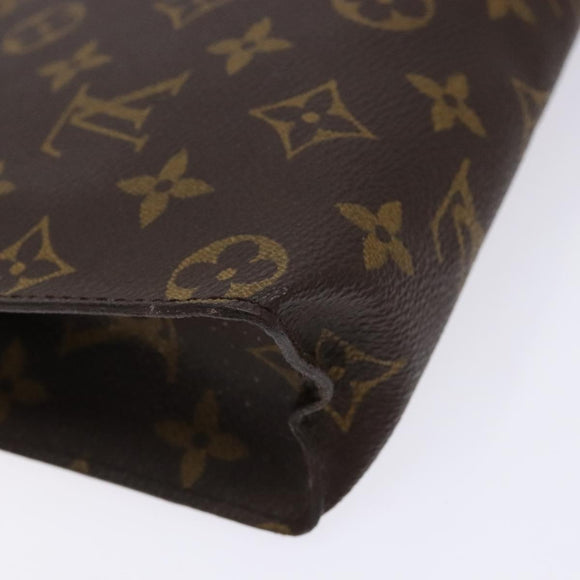 LOUIS VUITTON Monogram Poche Toilette 26 Pouch M47542 LV Auth 135895