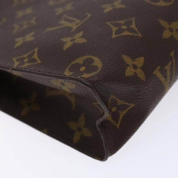 LOUIS VUITTON Monogram Poche Toilette 26 Pouch M47542 LV Auth 135895
