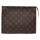LOUIS VUITTON Monogram Poche Toilette 26 Pouch M47542 LV Auth 135896-13