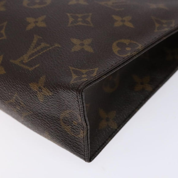 LOUIS VUITTON Monogram Poche Toilette 26 Pouch M47542 LV Auth 135896