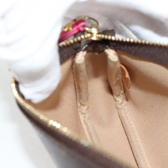 LOUIS VUITTON Christmas Only Mini Pochette Accessoires Pouch M58501 Auth 135900V