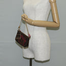 LOUIS VUITTON Christmas Only Mini Pochette Accessoires Pouch M58501 Auth 135900V-21