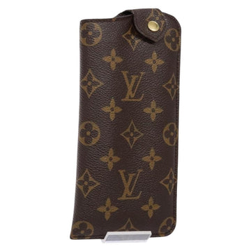 LOUIS VUITTON Monogram Etui Lunette MM Glasses Case M66544 LV Auth 135903