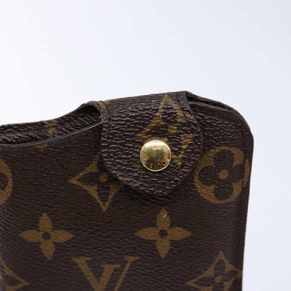 LOUIS VUITTON Monogram Etui Lunette MM Glasses Case M66544 LV Auth 135903