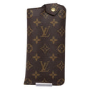 LOUIS VUITTON Monogram Etui Lunette MM Glasses Case M66544 LV Auth 135903-13
