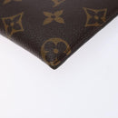 LOUIS VUITTON Monogram Etui Lunette MM Glasses Case M66544 LV Auth 135903-14
