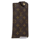 LOUIS VUITTON Monogram Etui Lunette MM Glasses Case M66544 LV Auth 135904-1