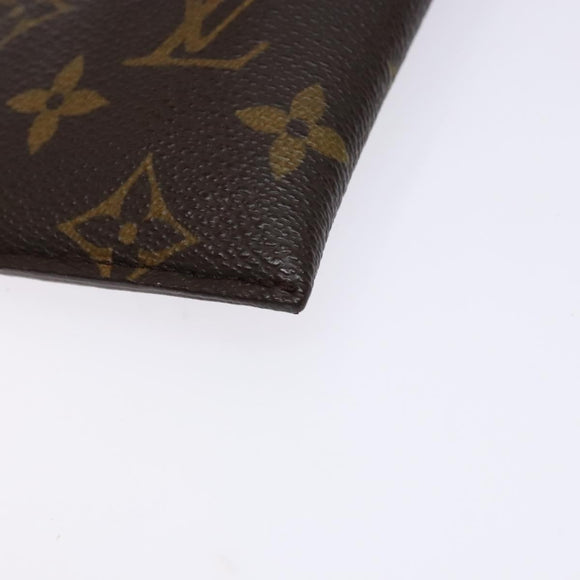 LOUIS VUITTON Monogram Etui Lunette MM Glasses Case M66544 LV Auth 135904