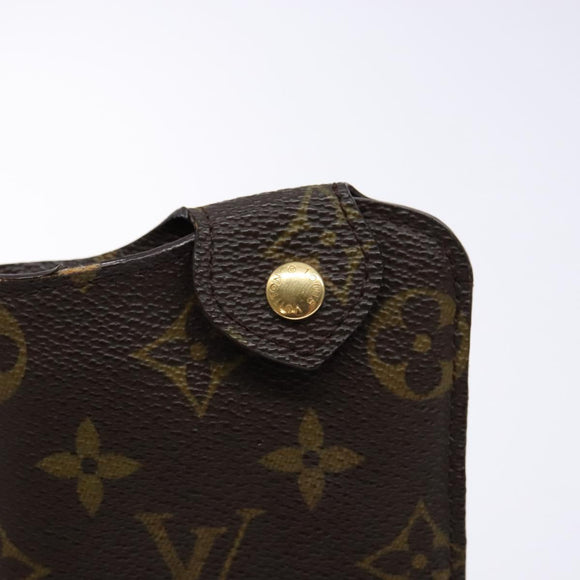 LOUIS VUITTON Monogram Etui Lunette MM Glasses Case M66544 LV Auth 135904