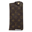 LOUIS VUITTON Monogram Etui Lunette MM Glasses Case M66544 LV Auth 135904-13