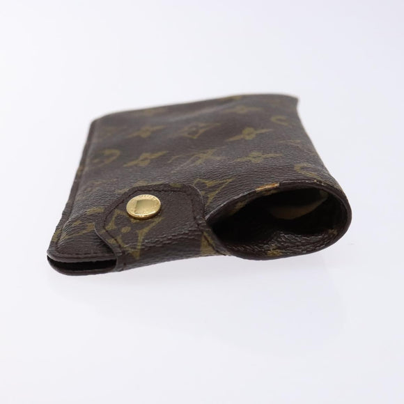 LOUIS VUITTON Monogram Etui Lunette MM Glasses Case M66544 LV Auth 135904