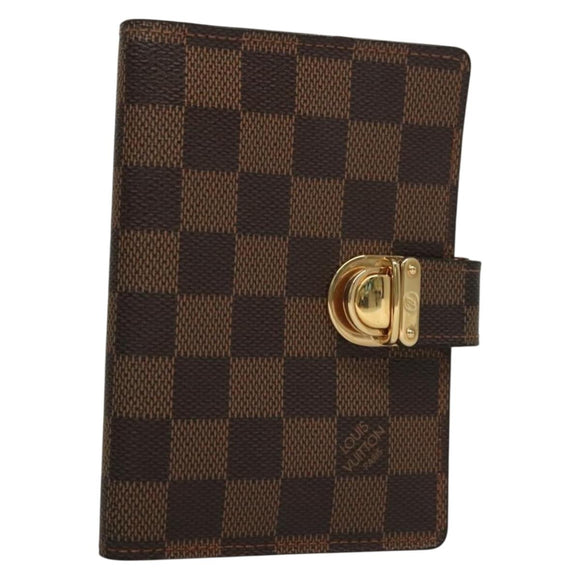 LOUIS VUITTON Damier Ebene Agenda PM Koala Day Planner Cover R21011 Auth 135906