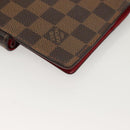 LOUIS VUITTON Damier Ebene Agenda PM Koala Day Planner Cover R21011 Auth 135906-15