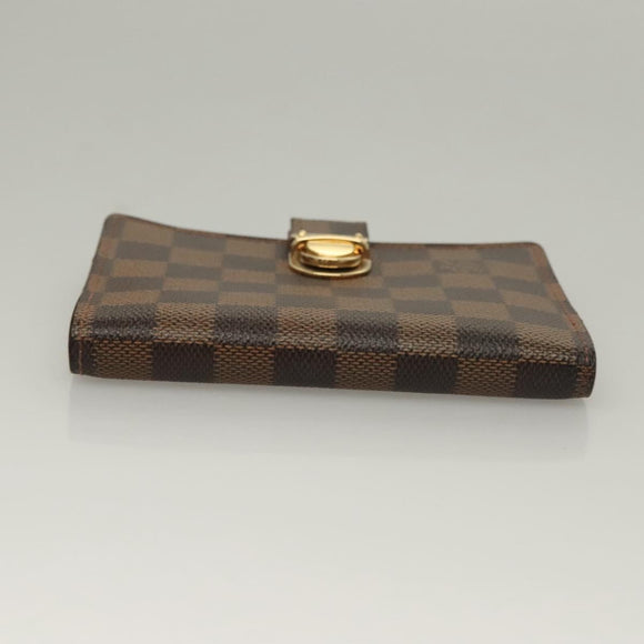 LOUIS VUITTON Damier Ebene Agenda PM Koala Day Planner Cover R21011 Auth 135906